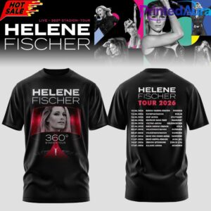 Helene Fischer 360 Stadion Tour 2026 Limited T-Shirt 3