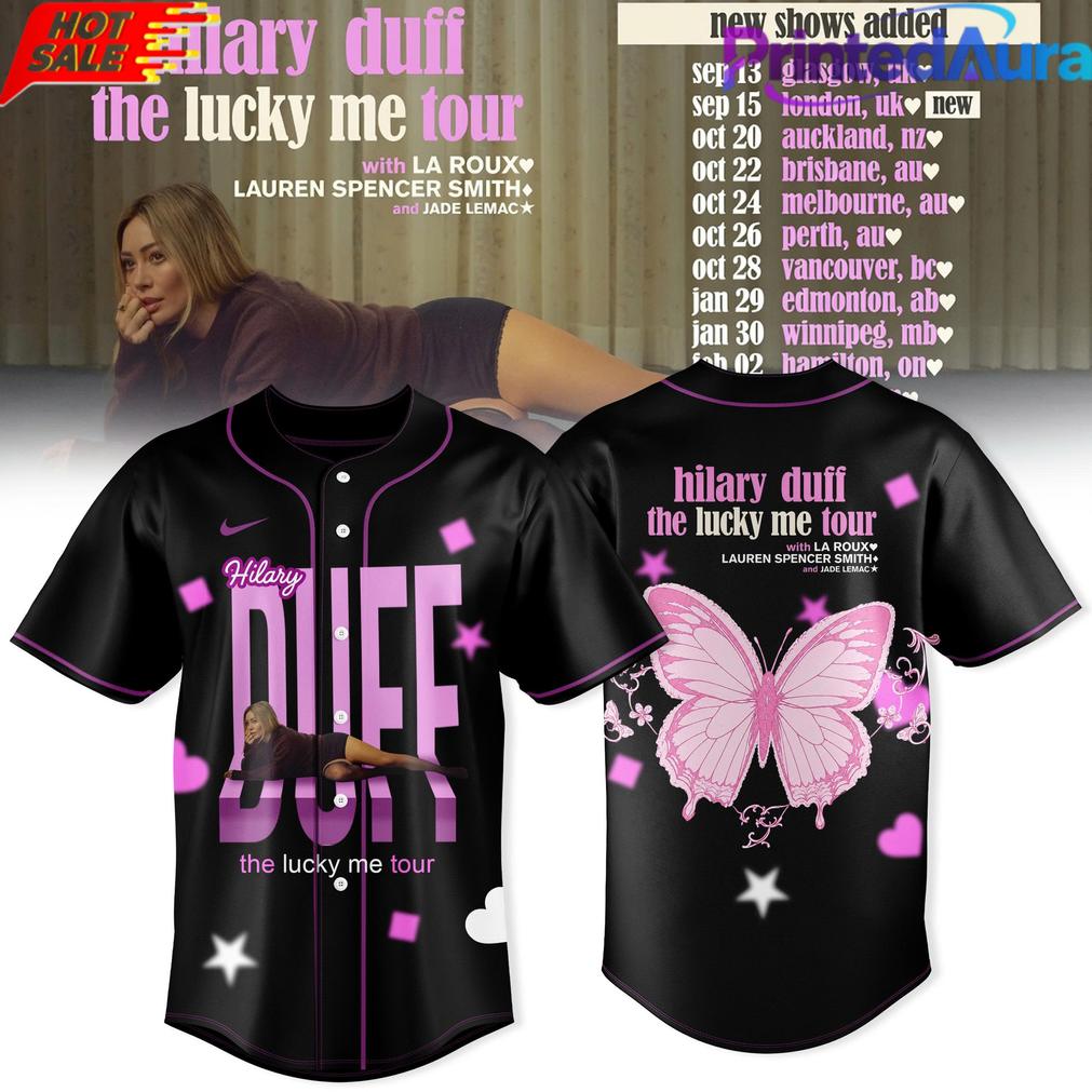 Hilary Duff The Lucky Me Tour Edition Jersey Hilary Duff The Lucky Me Tour Edition Jersey