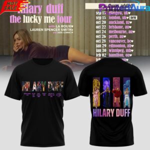 Hilary Duff The Lucky Me Tour  Edition Tee