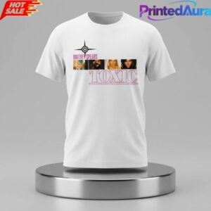 Hilary Duff Wear Britney Spears Toxic Shirt 1