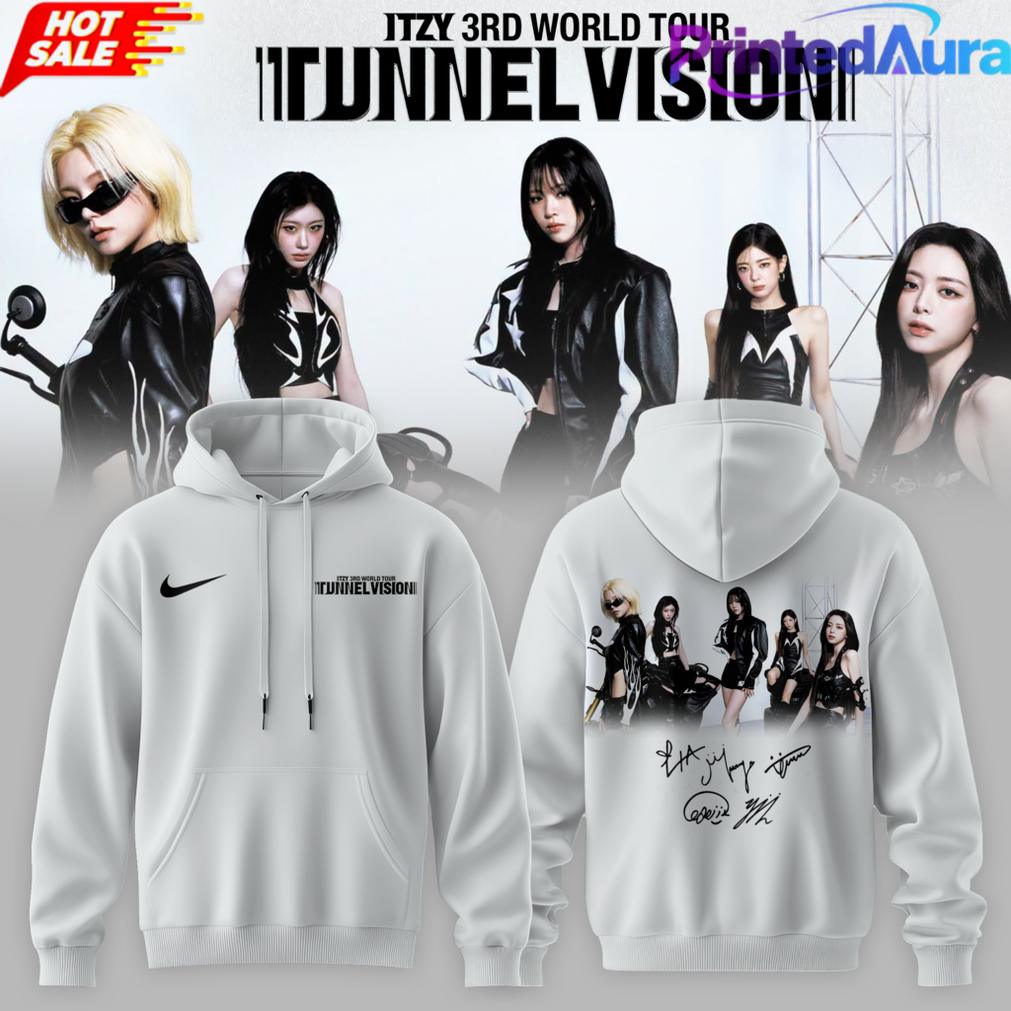 ITZY “Tunnel Vision” World Tour 2026 Signature Hoodie ITZY “Tunnel Vision” World Tour 2026 Signature Hoodie