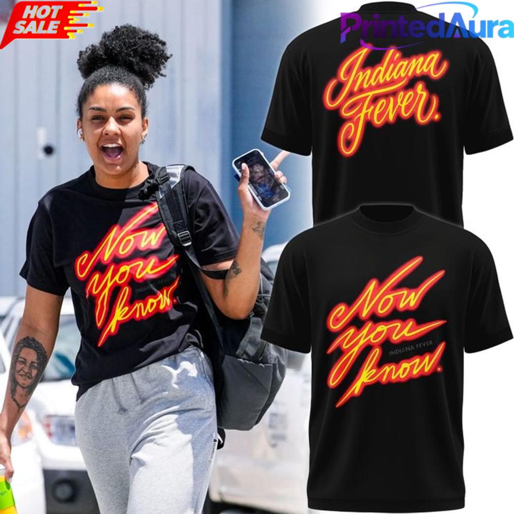 Indiana Fever ‘Now You Know’ Tee Indiana Fever ‘Now You Know’ Tee