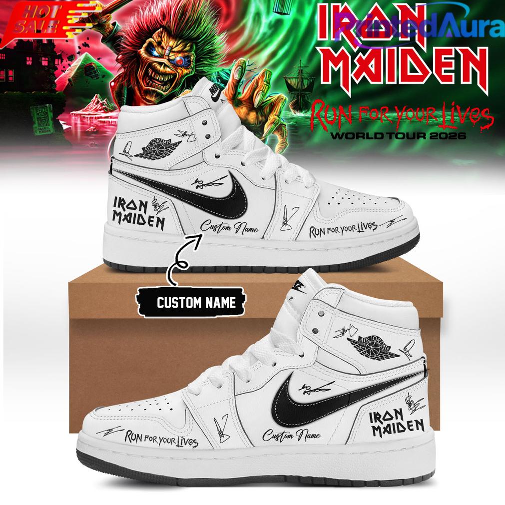 Iron Maiden Run For Your Lives World Tour AJ1 Iron Maiden Run For Your Lives World Tour AJ1
