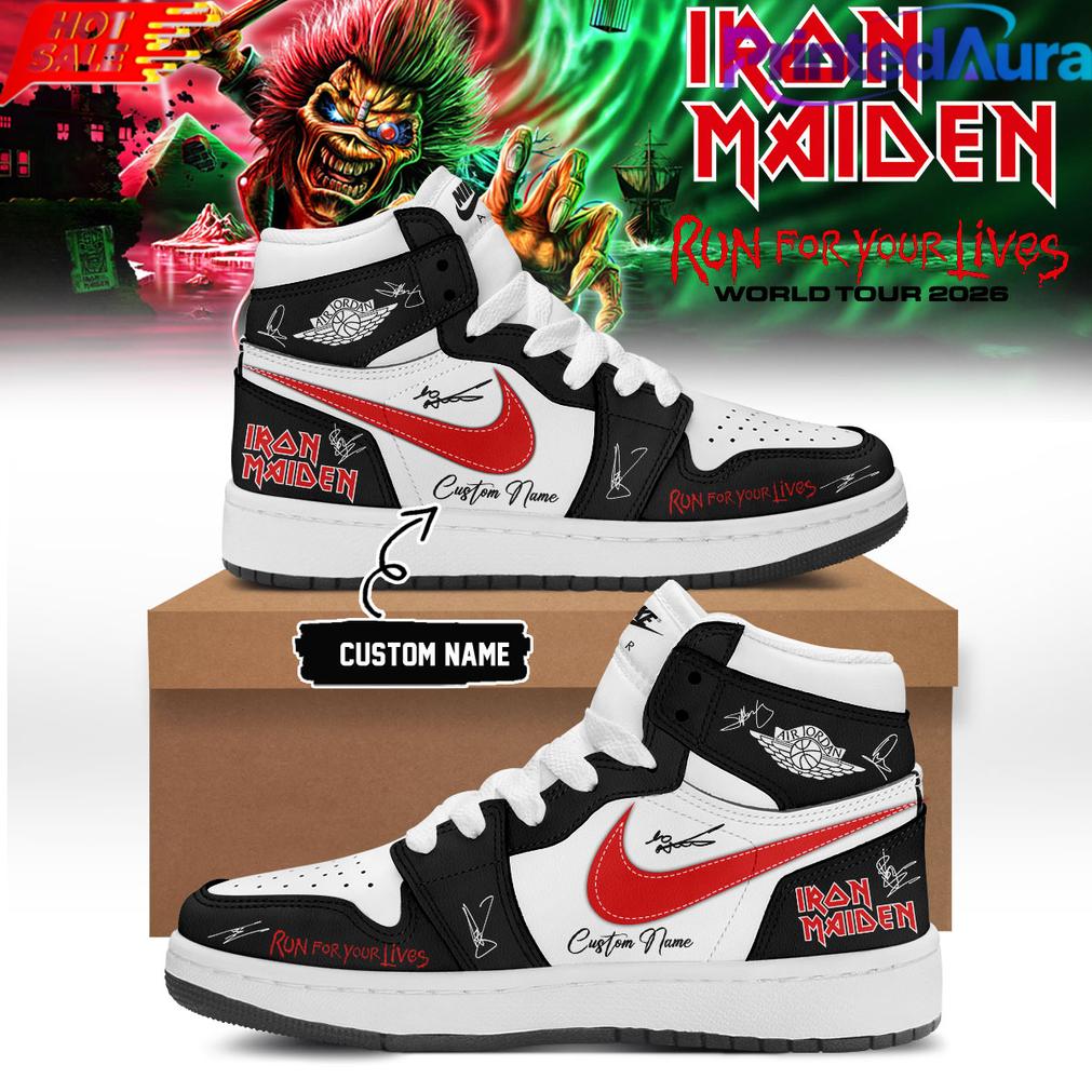 Iron Maiden Run For Your Lives World Tour AJ1 Iron Maiden Run For Your Lives World Tour AJ1