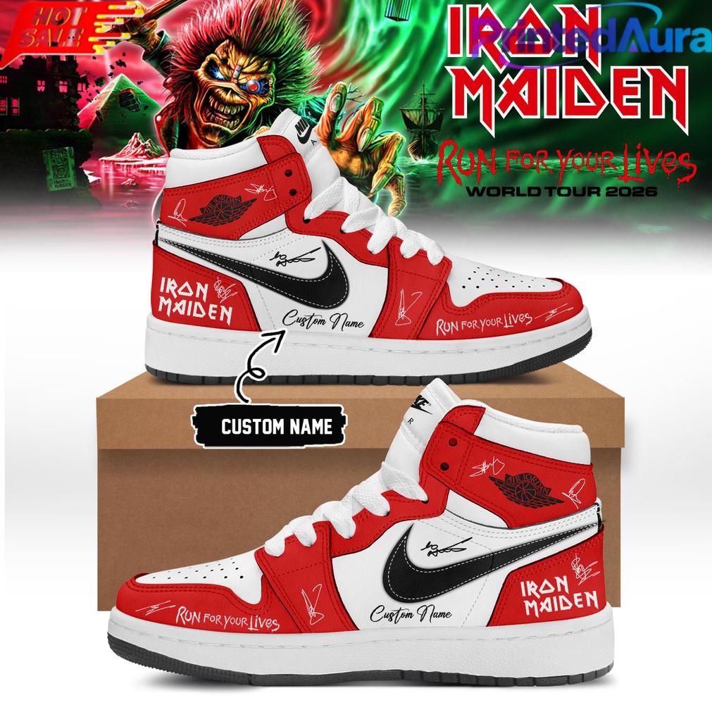 Iron Maiden – Run For Your Lives World Tour AJ1 Shoes Iron Maiden – Run For Your Lives World Tour AJ1 Shoes