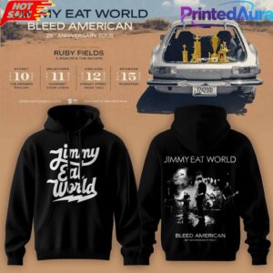 JIMMY EAT WORLD BLEED AMERICAN 25 YEARS HOODIE 1 JIMMY EAT WORLD BLEED AMERICAN 25 YEARS HOODIE 1