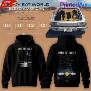 JIMMY EAT WORLD BLEED AMERICAN 25 YEARS HOODIE 3 JIMMY EAT WORLD BLEED AMERICAN 25 YEARS HOODIE 3