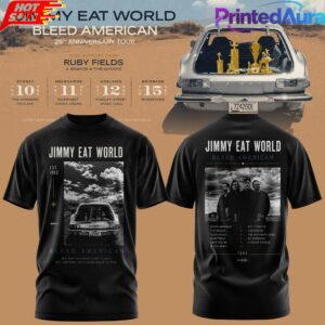 JIMMY EAT WORLD BLEED AMERICAN 25 YEARS T-SHIRT