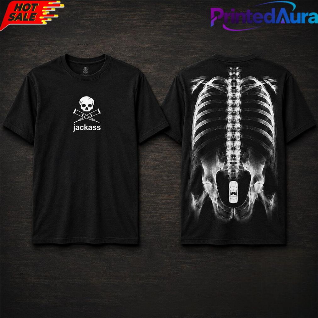 Jackass Ryan Dunn Toy Car Butt X-Ray Tee Jackass Ryan Dunn Toy Car Butt X-Ray Tee