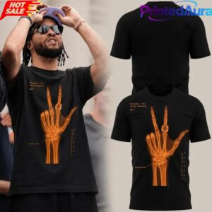 Jalen Brunson  X-Ray Signatures Print 2D Tee