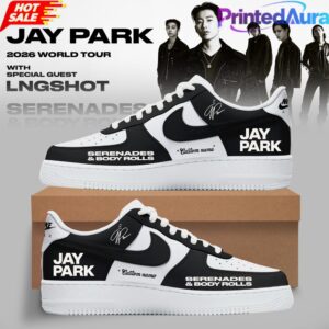 Jay Park World Tour 2026 Serenades & Body Rolls Air Force 1 Shoes