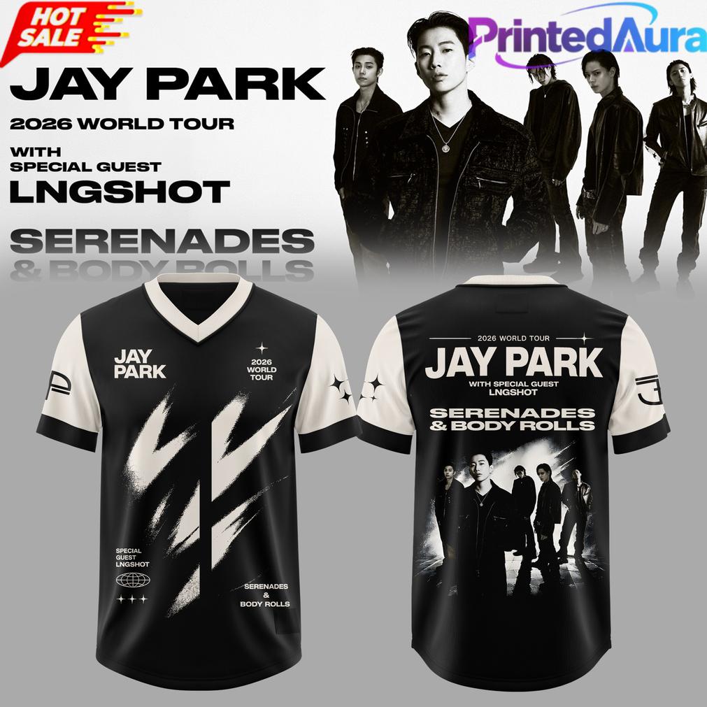 Jay Park World Tour 2026 Serenades & Body Rolls Edition Football Jersey Jay Park World Tour 2026 Serenades & Body Rolls Edition Football Jersey