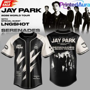 Jay Park World Tour 2026 Serenades & Body Rolls Baseball Jersey