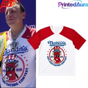 Joey Chestnut Nathans Hot Dog Contest Shirt
