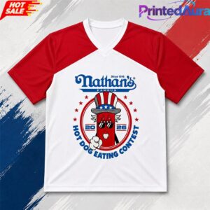 Joey Chestnut Nathans Hot Dog Contest Shirt 1 Joey Chestnut Nathans Hot Dog Contest Shirt 1