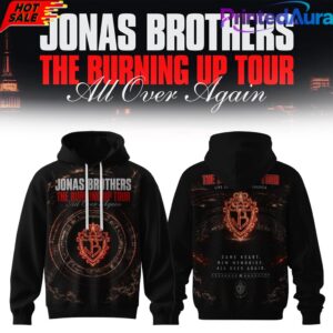 Jonas Brothers The Burning Up Tour 2026 Hoodie
