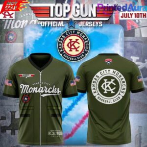 Kansas City Monarchs 2026 Top Gun Special Football Jersey