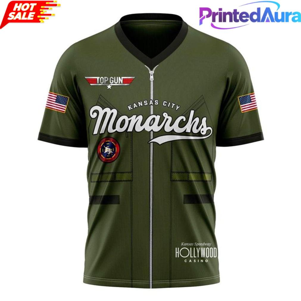 Kansas City Monarchs 2026 Top Gun Special Football Jersey Kansas City Monarchs 2026 Top Gun Special Football Jersey