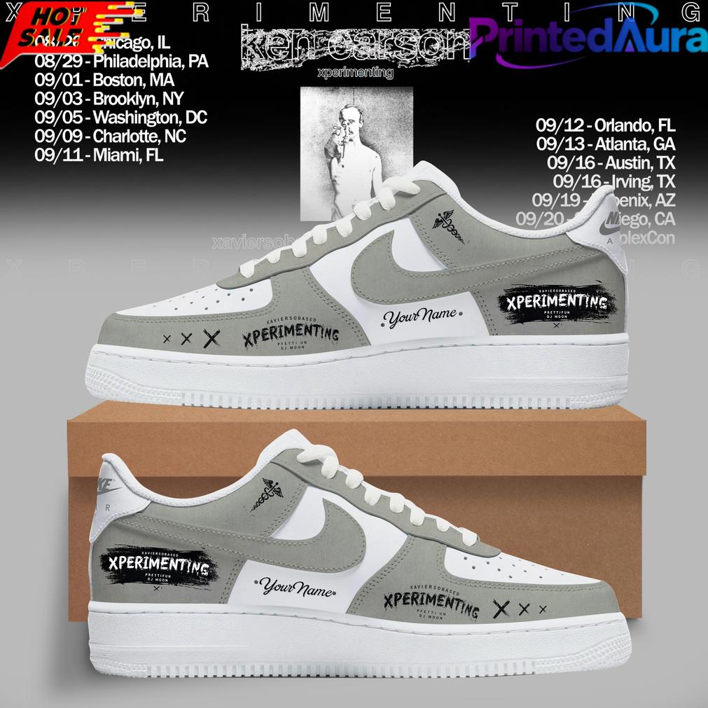 Ken Carson Xperimenting Tour AF1 Shoes Ken Carson Xperimenting Tour AF1 Shoes