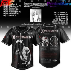 Ken Carson Xperimenting Tour Baseball Jersey