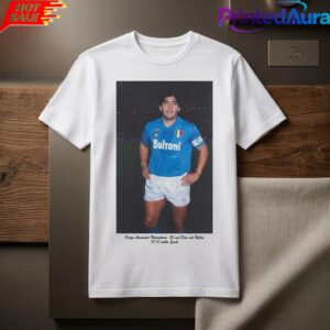 Kenia Os and Peso Pluma wear Maradona Graphic Tee 1 Kenia Os and Peso Pluma wear Maradona Graphic Tee 1