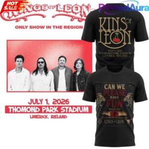 Kings of Leon “Can We Please Have Fun” 2026 Tour Thomond Park Stadium, Limerick, Ireland Shirt