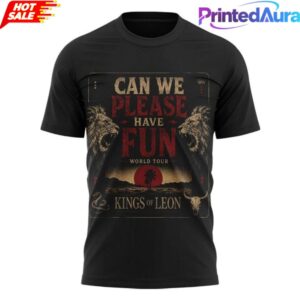 Kings of Leon “Can We Please Have Fun” 2026 Tour Thomond Park Stadium, Limerick, Ireland Shirt 1 Kings of Leon “Can We Please Have Fun” 2026 Tour Thomond Park Stadium, Limerick, Ireland Shirt 1