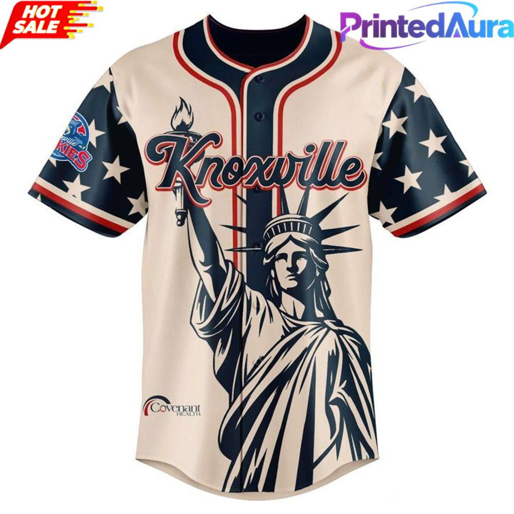 Knoxville Smokies Independence Day 2026 Limited Edition Baseball Jersey Knoxville Smokies Independence Day 2026 Limited Edition Baseball Jersey