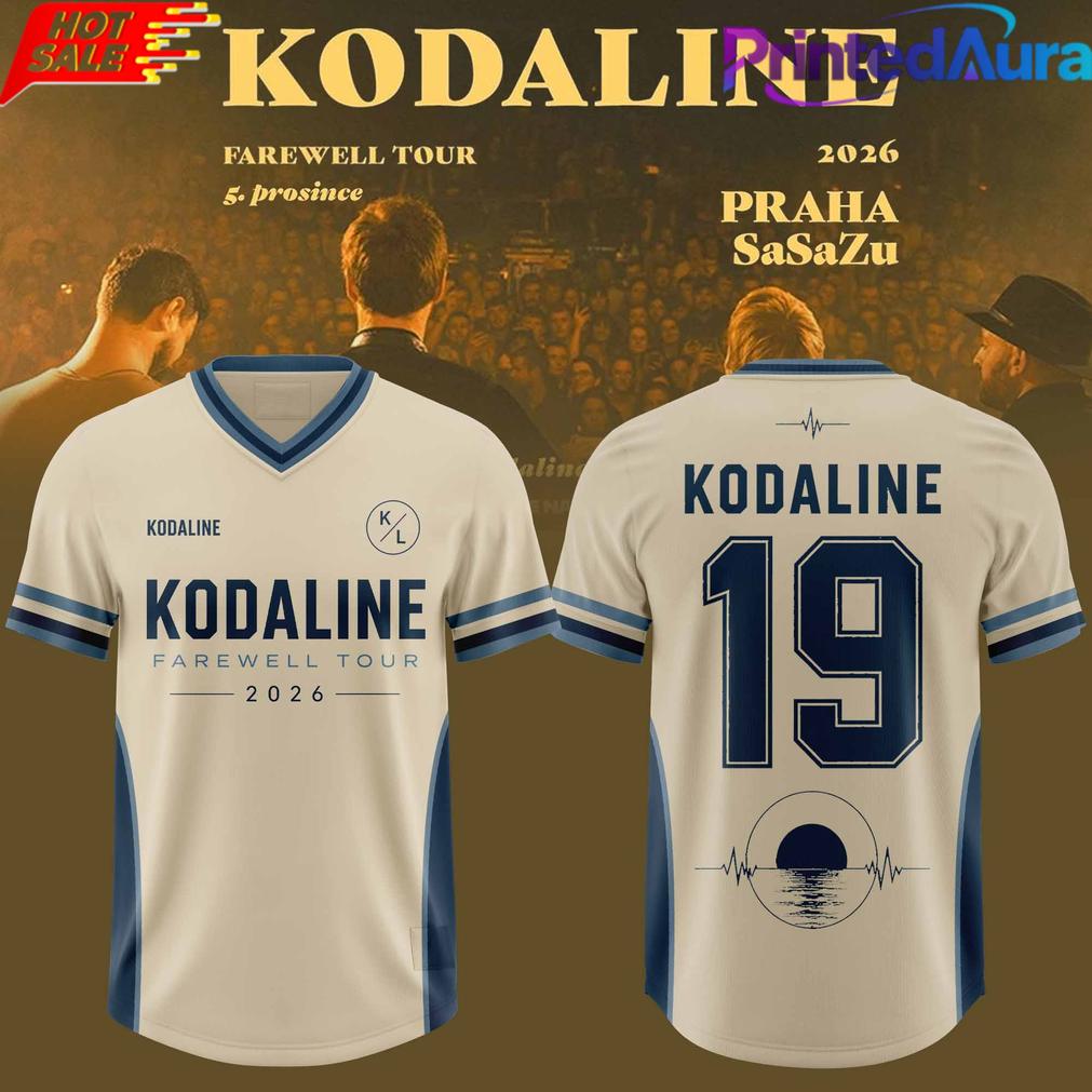 Kodaline Farewell Tour 2026 19 Years Anniversary Edition Football Jersey Kodaline Farewell Tour 2026 19 Years Anniversary Edition Football Jersey