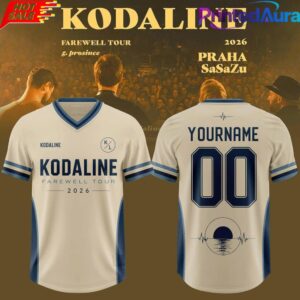 Kodaline Farewell Tour 2026 Custom 19 Years Anniversary Football Jersey