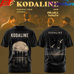 Kodaline Farewell Tour 2026 Limited Vintage Tee
