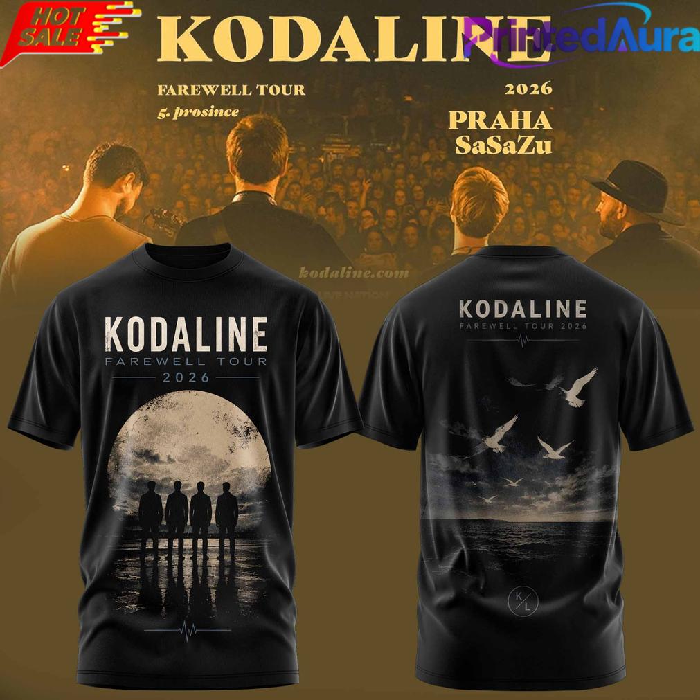 Kodaline Farewell Tour 2026 Limited Vintage Tee Kodaline Farewell Tour 2026 Limited Vintage Tee