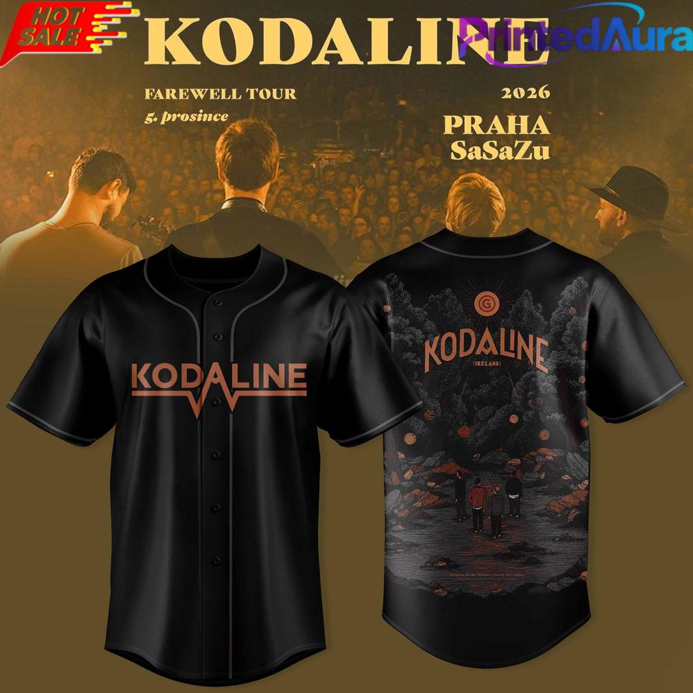 Kodaline Farewell Tour 2026 Vintage Baseball Jersey Kodaline Farewell Tour 2026 Vintage Baseball Jersey
