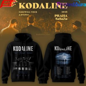 Kodaline Farewell Tour 2026 Vintage Washed Edition Hoodie
