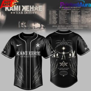 Kure The World Tour Baseball Jersey