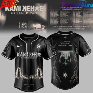 Kure The World Tour Baseball Jersey 1 Kure The World Tour Baseball Jersey 1
