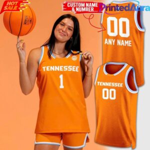 Lady Vols Basketball New Orange Uniform Basketball Jersey  Limited Edition