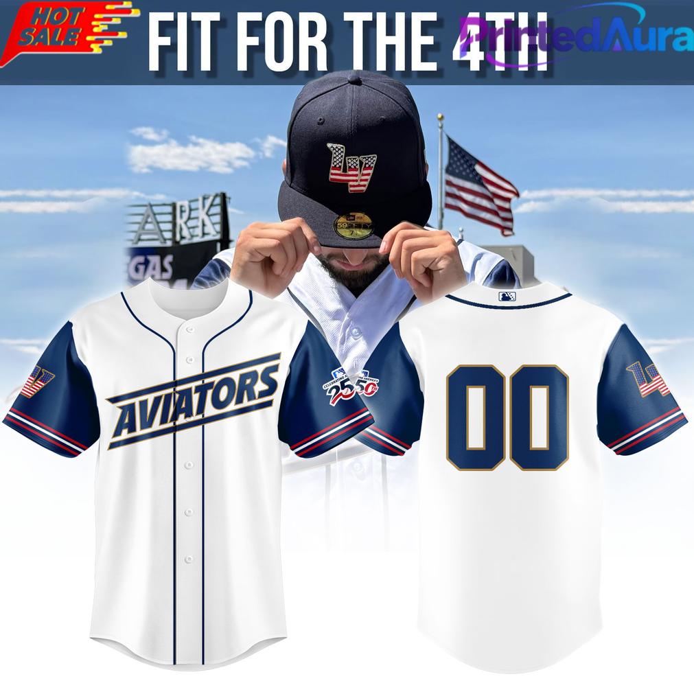 Las Vegas Aviators 4th of July x America 250 Limited Jersey Las Vegas Aviators 4th of July x America 250 Limited Jersey