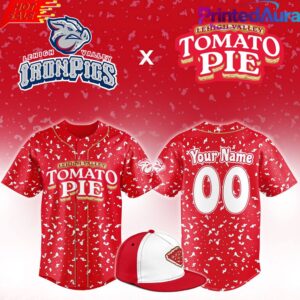 Lehigh Valley IronPigs Tomato Pie Limited Jersey