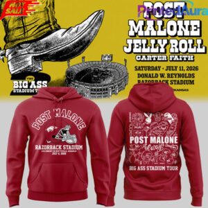 Limited Edition Big Ass Stadium Tour At Razorback Stadium Hoodie