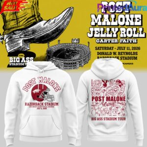 Limited Edition Big Ass Stadium Tour At Razorback Stadium Hoodie 1