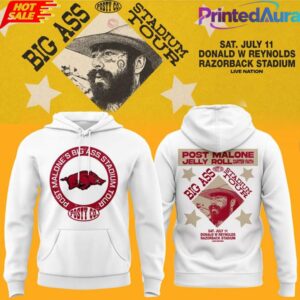 Limited Edition Big Ass Stadium Tour At Razorback Stadium Hoodie 2