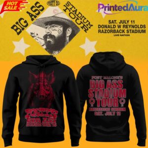 Limited Edition Big Ass Stadium Tour At Razorback Stadium Hoodie 3