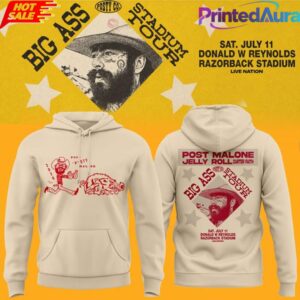Limited Edition Big Ass Stadium Tour At Razorback Stadium Hoodie 4