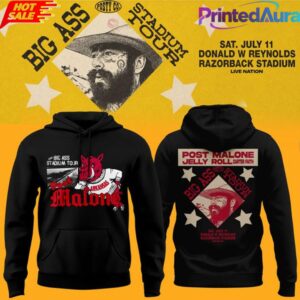Limited Edition Big Ass Stadium Tour At Razorback Stadium Hoodie 5