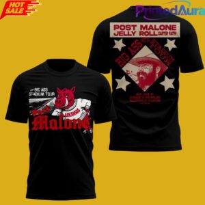 Limited Edition Big Ass Stadium Tour At Razorback Stadium T-Shirt 3
