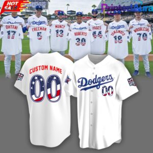 Limited Edition LA Dodgers 2026 USA250 All Star Baseball Jersey