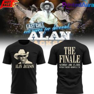 Alan Jackson Last Call One More for the Road The Finale T-Shirt 1 Limited Edition Last Call One More for the Road The Finale T-Shirt 1