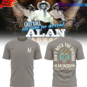Alan Jackson Last Call One More for the Road The Finale T-Shirt 2 Limited Edition Last Call One More for the Road The Finale T-Shirt 2