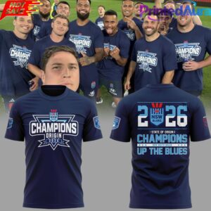 Limited Edition NSW Blues 2026 State Of Origin Champions Champions T-Shirt